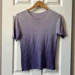 Purple Ombre Gradient Shirt